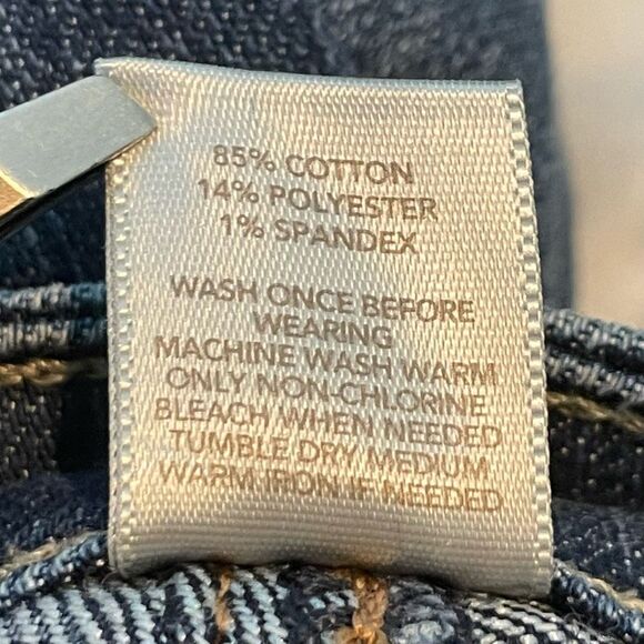 Loft Original Bootcut Jeans Blue Medium Wash Denim Low-Rise 5 Pocket 00P - Picture 9 of 9